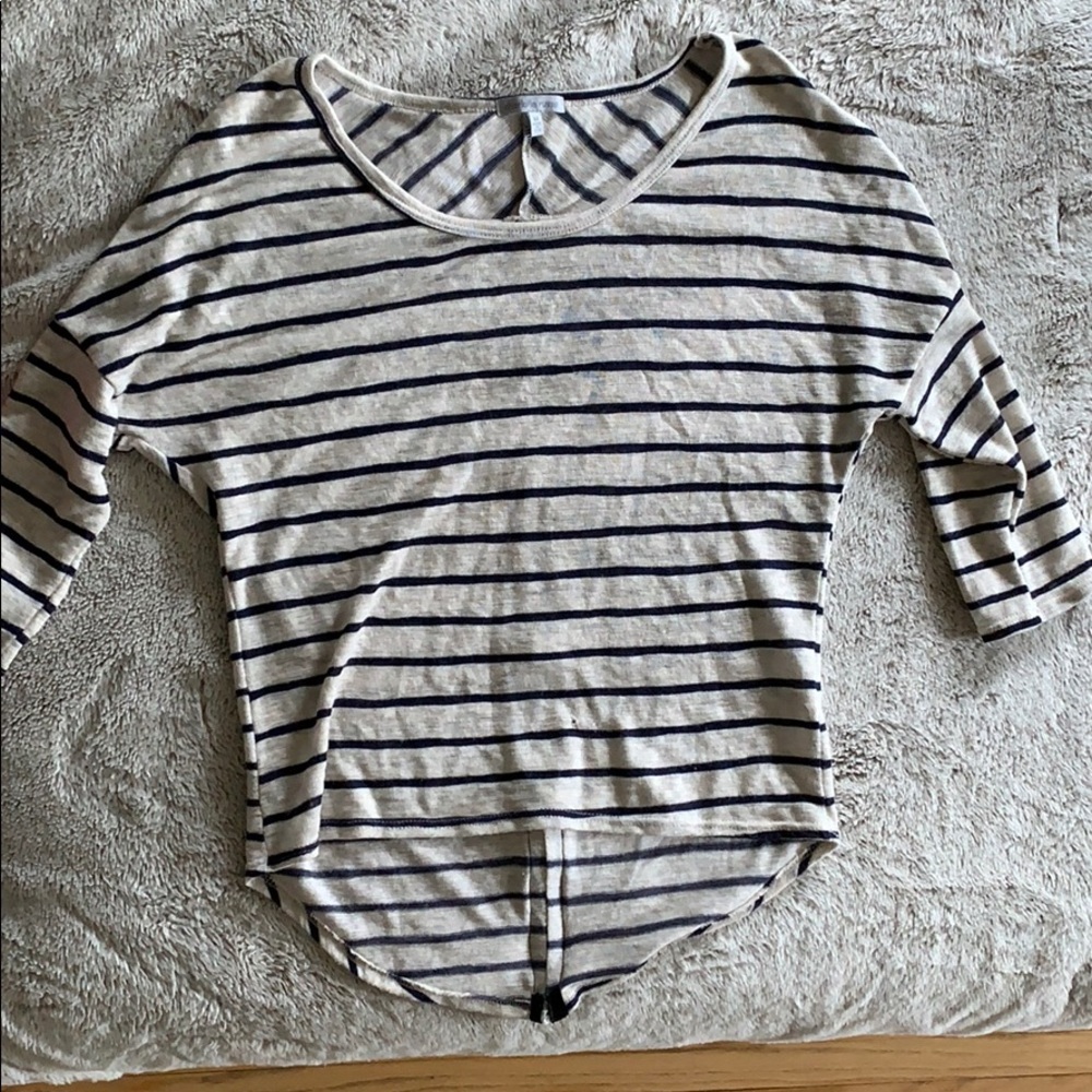 Charolette Russe quarter sleeve shirt